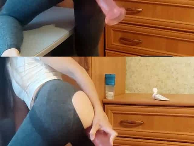 Blonde Babe Gets Rough Fisting by a Guy