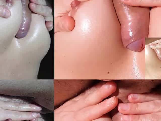 A screw between my tiny breasts, but I always manage to make him cum well :-)