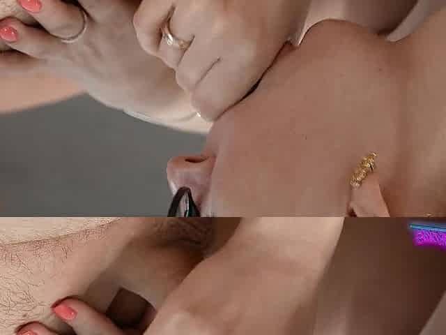 Close up BJ with A lot of CUM