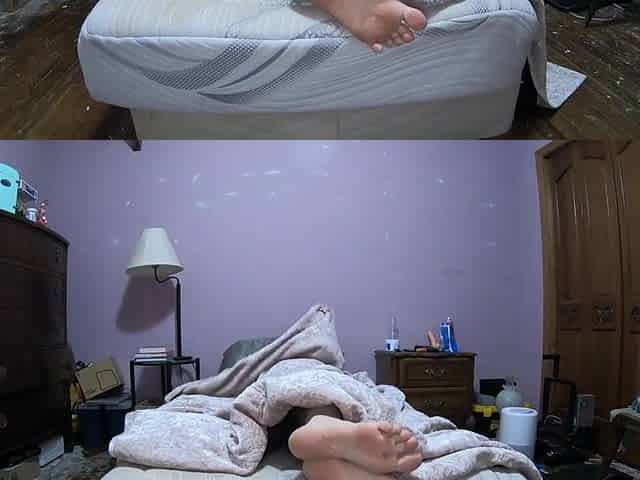 Jerk it to my booty & feet as I lay on daybed! - Preview