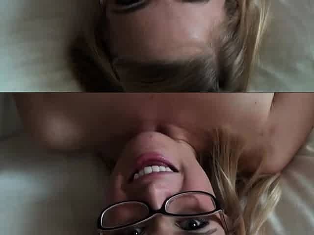 Sexy Teen in Spex Gets Steamy Pussy Action XXX Porn at
