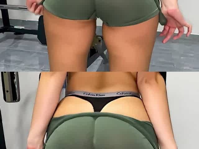Cum Twice - Fucking While At The Gym Made Him In My Leggings And Inside Me