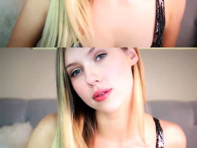 Blonde babe scarlet solo webcam