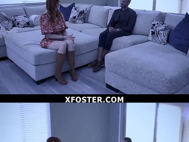 Foster Teen's Bad Behavior Leads to a Hardcore Sex - Xfoster