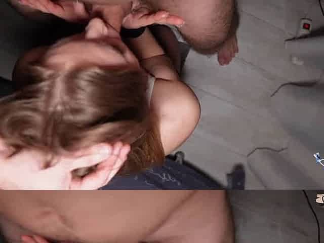 An intruder broke into my palace and drilled my pussy. He gave me the hottest, deepest throat, rigid lovemaking, and a creampie