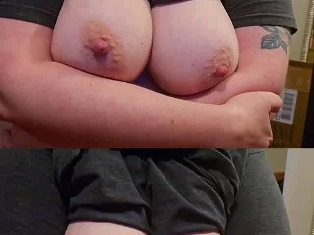Candid Sandra heavy natural double D's unleashed