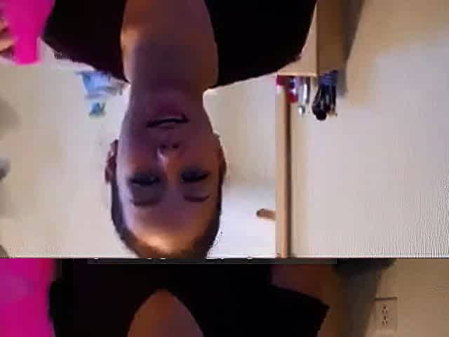 Amateur Striptease with a Funny Twist