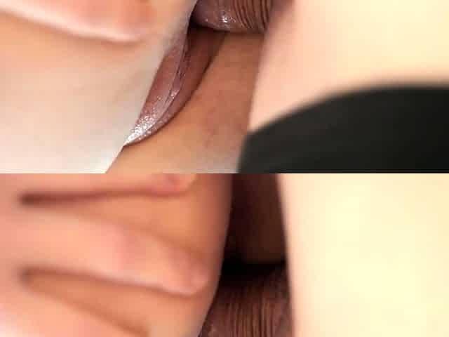 Perfekt enge Muschi Close-Up Creampie ASMR