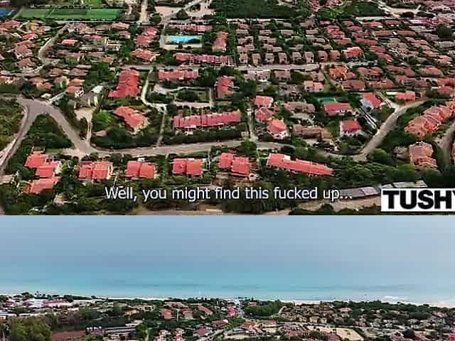 TUSHY Feisty Redhead Audrey Reid Puts Her Guy To The Test In Ardent Outdoor Anal Adventure