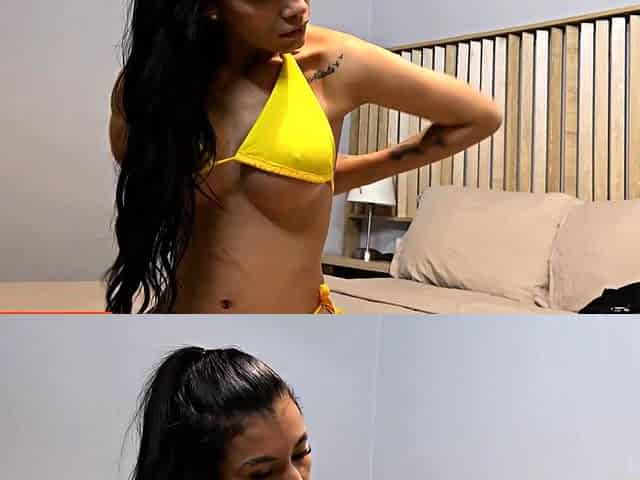 I made this LATINA put her legs to work