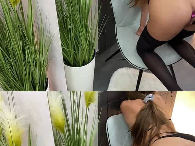 My Cuckold Husband Peeping on Me