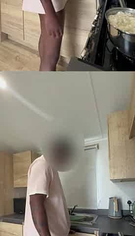 Constricted white snatch takes large ebony wang like a pro