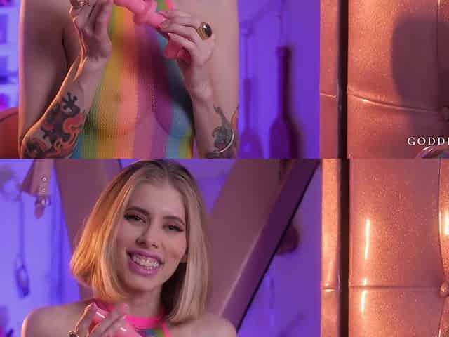 Gloryhole Fuck-pig POV Cocksucker Training with Goddess Kyaa