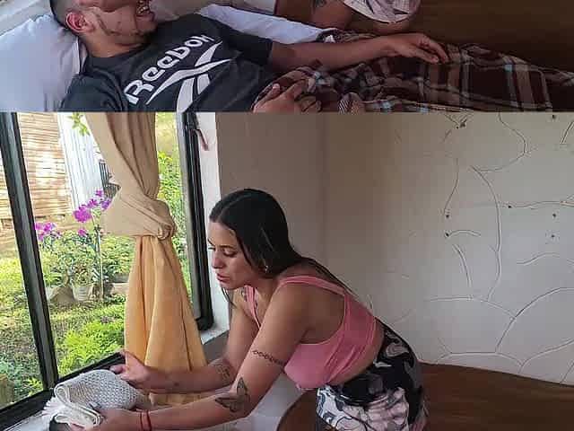 Mara bangs Cris to calm her fever so that babe can screw her truly wonderful