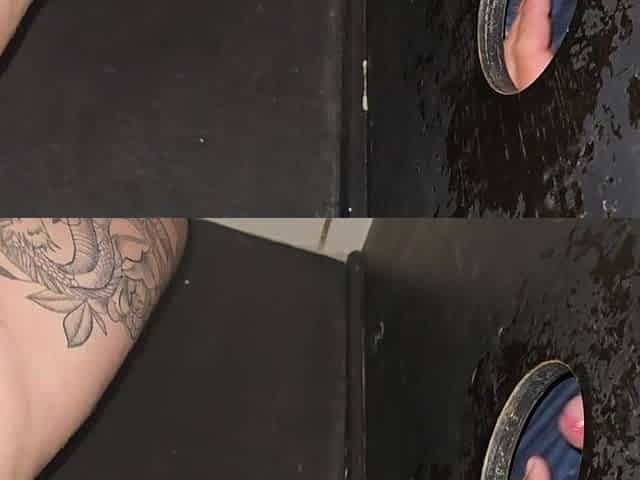 I Went to the Gloryhole Cabin with My Boyfriend and He Put Me to Suck a Stranger in the Hole