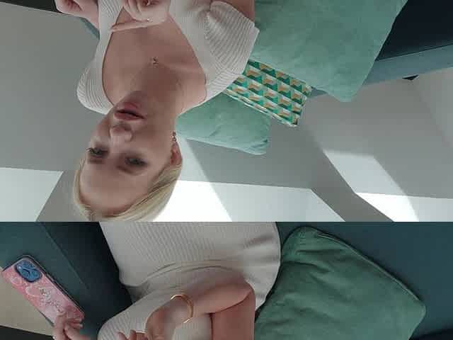Blonde Bimbo with Huge Boobs Fucking Big Cock in POV