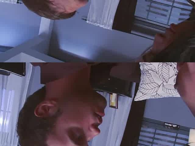 Mckenzie Enjoyable Watches Rocco Spray Her Thick Butt With Cum