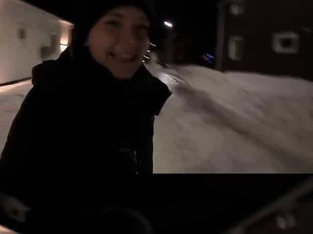 Hermione Potter First Tour To Swedish Lapland Kiruna