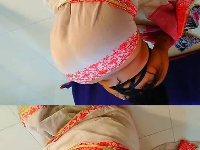 Tamil MILF Stepmom Stuck Under Bed