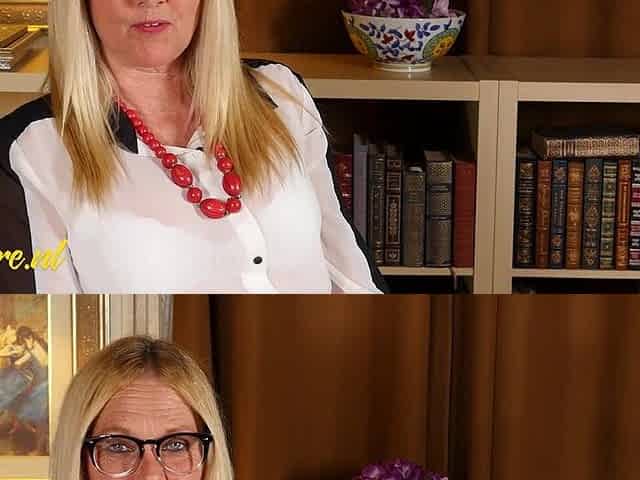 Blond American Housewife Sara Masturbates Herself With Her Fresh Toy
