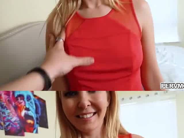 Perv-mom And Aaliyah Love - Stepson Sliding His Cock Deep Inside His Stepmoms Milf