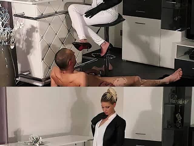 Worship Lady Latisha's Shoes - Feel Her Heels!