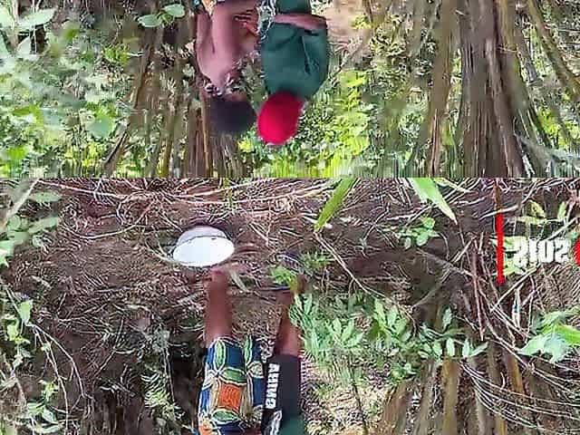 Nice-looking black village cutie gets banged by BBC