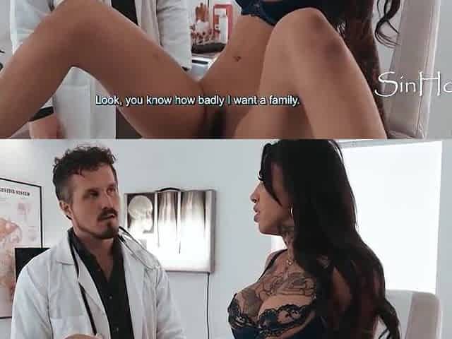 Inked Patient Seduces Doctor To Breed Her Out of Husbands Knowledge