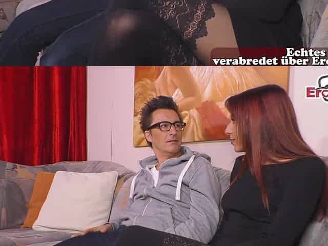 German slender redhead teen enticed her most good ally