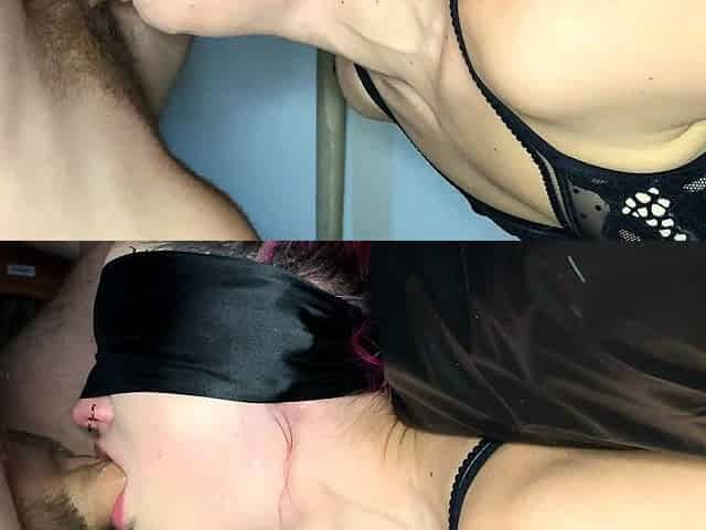 tiffanysthroat bulge jerkoff throatpie