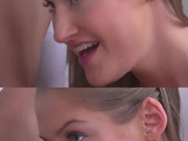 The Man In The Office Fucked By Two Delicious Chicks On The Table