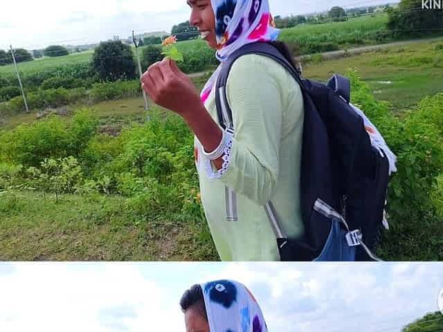 Desi College Bhabhi Hot Boobs Suking - Unknown Girl Stops My Bike, I Take Her on My Bike and Take Her Home and Kiss Her Boobs