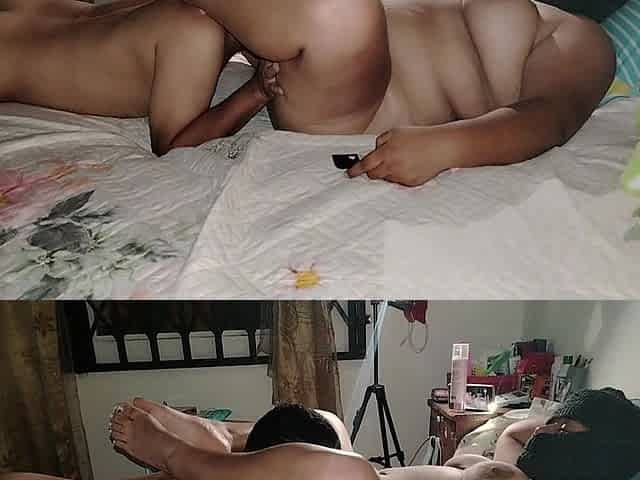Stepmom Asks Me to Suck Her Mushroom Because She Is Very and Wants to Enjoy a Good Orgasm While I Run My Tongue Over Her.