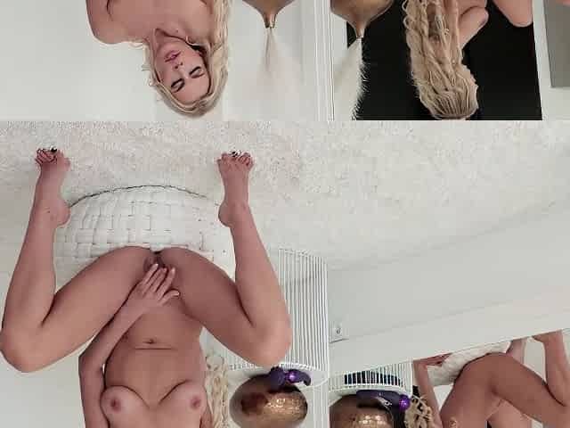 Zlata Shine - Glamorous Hottie Plays With Vibrator To
