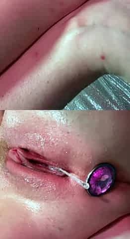 Pussy toying busty high heeled stunner solo pov masturbation
