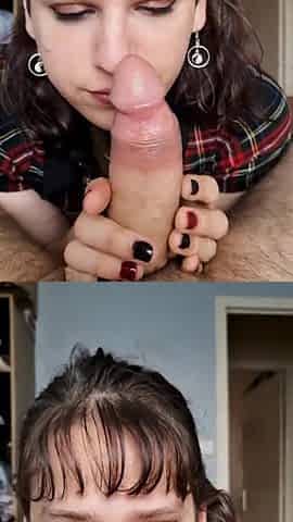 Excited obese booty Melody sucks, rides, gapes and cums