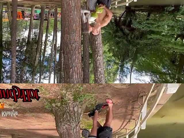 We drilled in the park, pure bewitching adrenaline