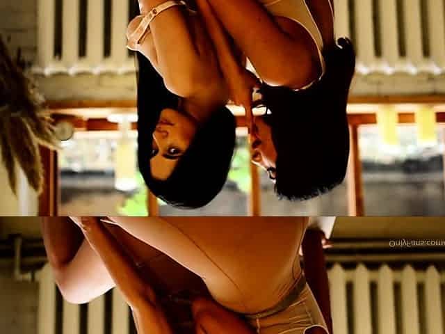 Arousing brunette amateur babe with a