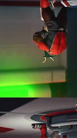 Alien monster fucks hard a young blonde in the sci-fi lab