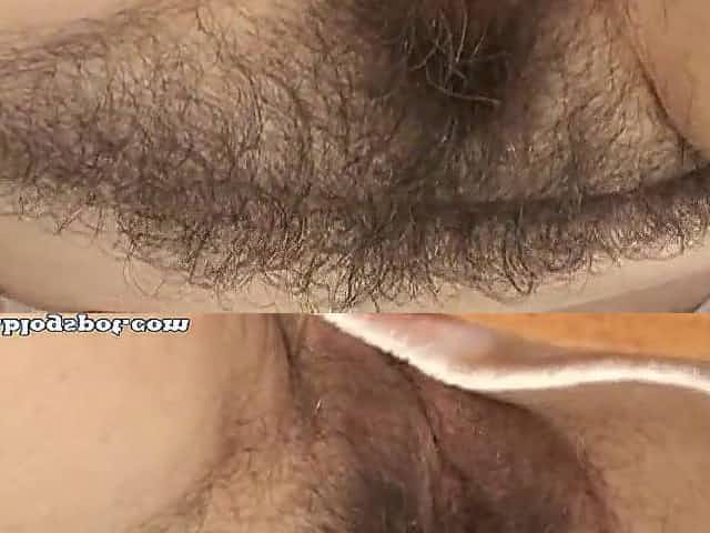 Very unshaved grandma