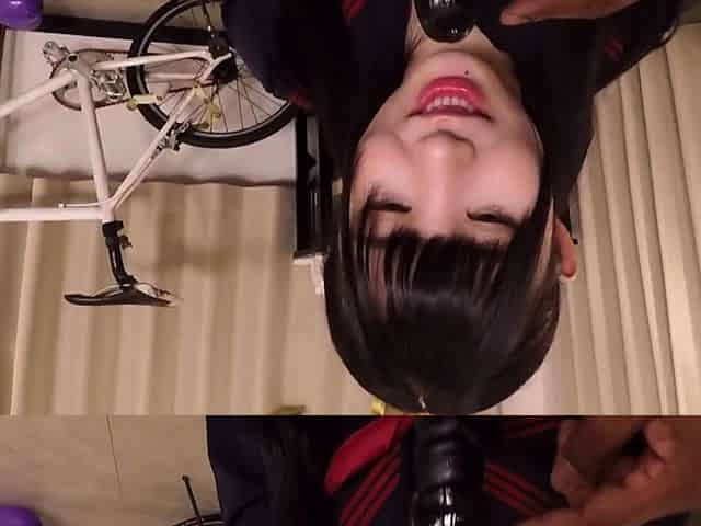 Asian japanese plays with anal toys