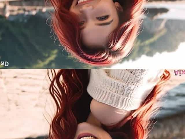 I met a cutie on a walk by the sea, screwed all her taut holes and came in her throat[AI Generated]