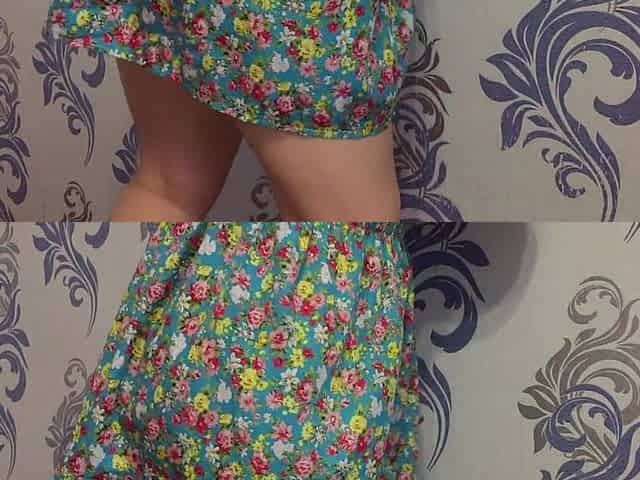 Alice Showed the Body in Front of the Webcam.