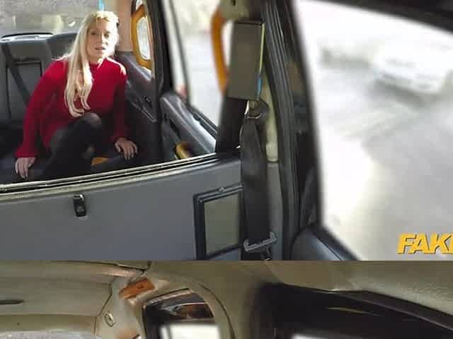 Fake Taxi Sasha Steele gets her melons out at the car wash