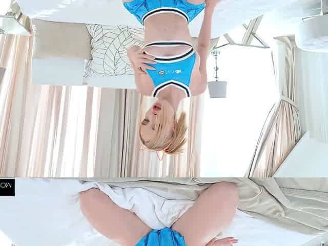 Busty Spinner Gets Guts Destroyed By Cock The Size Of Her Head