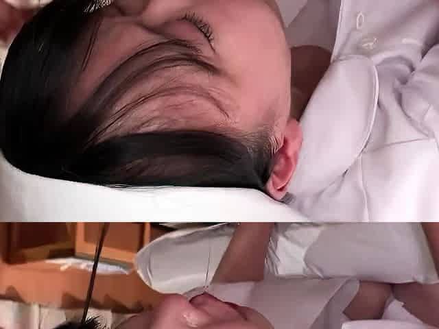 Ruri Narumiya Japanese teen gives POV blowjob