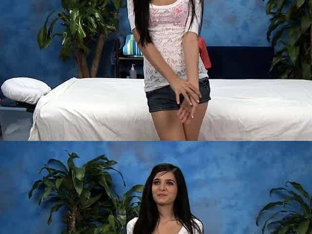 Sexy hot tight European teen Ebba loves massage sex