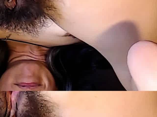 Mature American Slut Uses Vibrator on Her Hairy Pussy at Hom