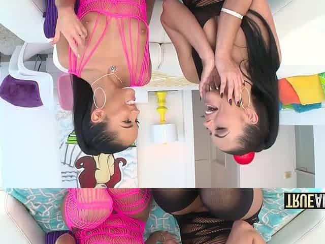 TRUE ANAL Anal trio with Adriana and Megan