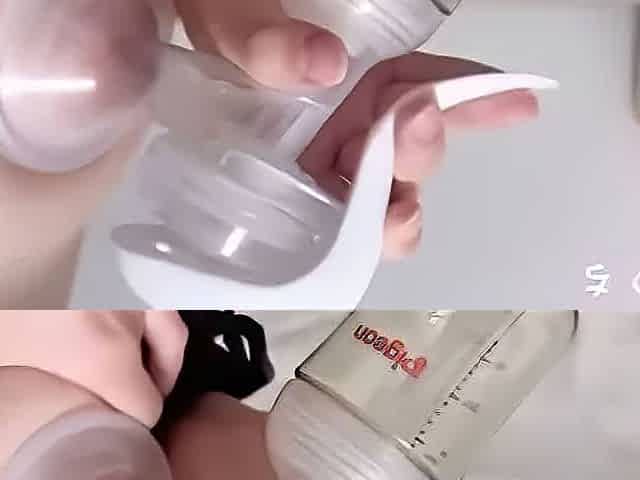 Japanese breast-pump demonstration